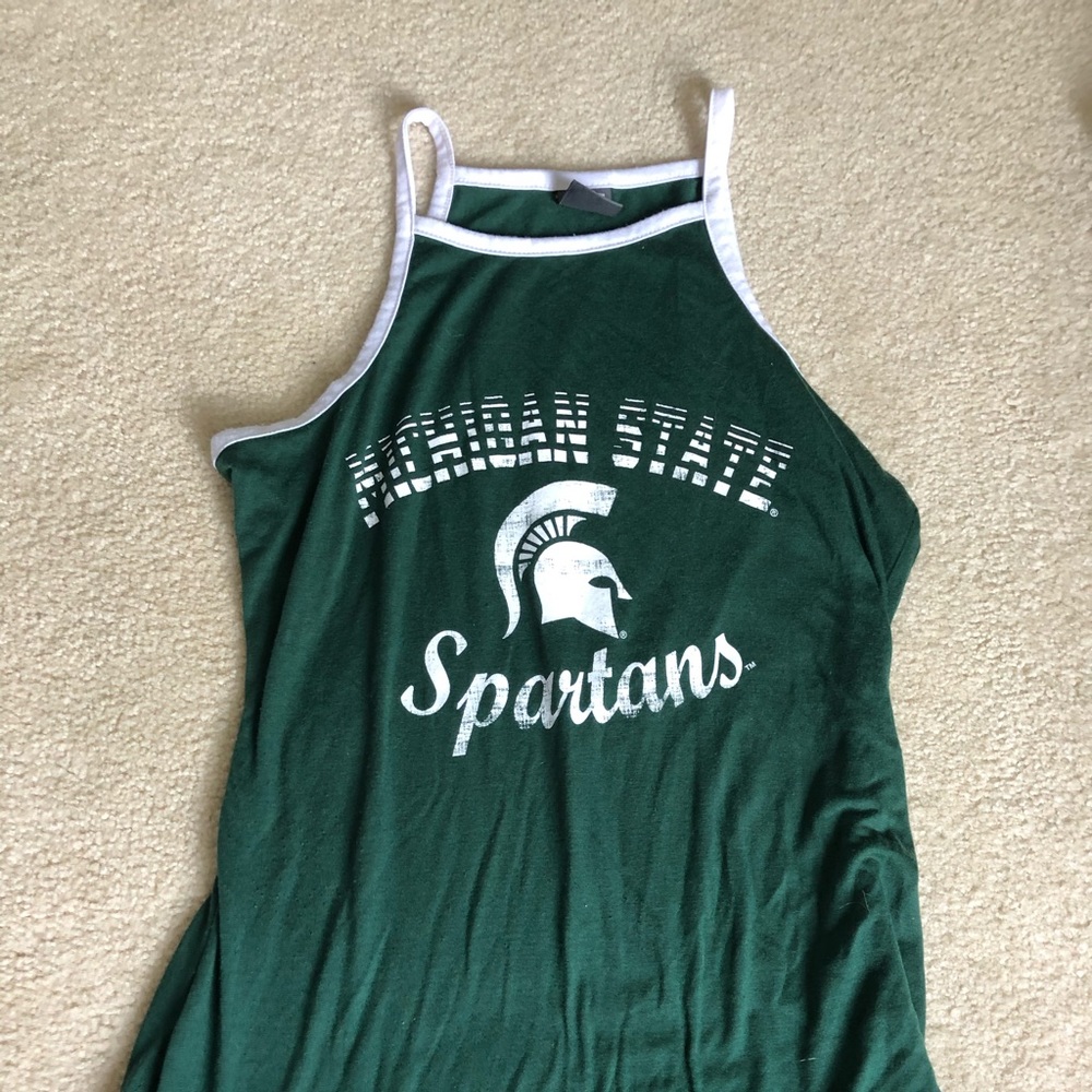 Michigan State spartans tank